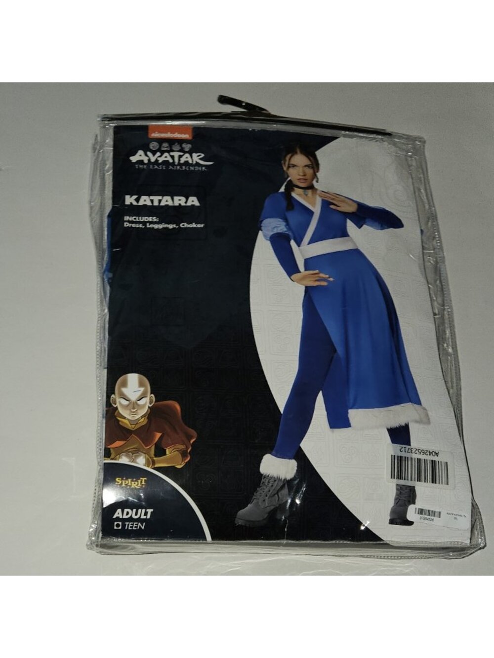 Katara Halloween Costume Spirit Avatar Last Airbender Dress Leggings Size TEEN